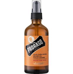 Proraso Wood & Spice Beard Oil - drzwno-korzenny olejek do brody, 100ml