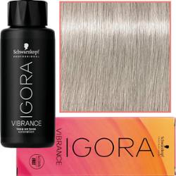 Schwarzkopf Professional Igora Vibrance – półtrwała farba do włosów bez amoniaku, 60ml 9,5-1 | Perłowy Szary Blond