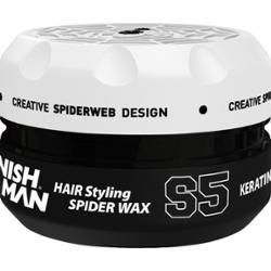 Nishman Hair Styling Spider Wax S5 - mocna pomada do włosów, 150ml