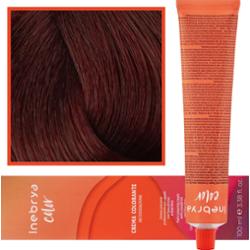 Inebrya Color - farba krem koloryzujący do włosów, 100ml 4/66F | Czerwony Ognisty Kasztanowy