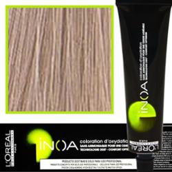 Loreal Professionnel Inoa - farba do włosów bez amoniaku z dodatkową ochroną włosa, 60ml 9.1 Bardzo Jasny Blond Popielaty