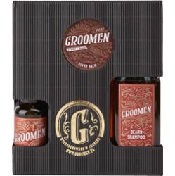 Groomen Fire Zestaw do Brody – szampon, balsam oraz olejek, 150ml+50g+50ml