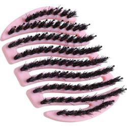 Sister Young Mila Pink szczotka do włosów z włosiem dzika 1 szt.