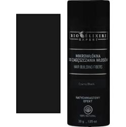 Bioelixire Mikrowłókna bawełniane do zagęszczania włosów, różne kolory, 30g Black | Czarny