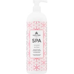 Kallos SPA Beautifying Shower Cream - kremowy żel pod prysznic z ekstraktem z róży, 1000ml