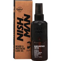 Nishman Beard & Mustache Care Oil – olejek do brody i wąsów o lekkiej konsystencji, 100 ml.