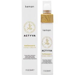 Kemon Actyva Bellessere Hand Cream - aksamitny krem do rąk z olejkiem arganowym, 50ml