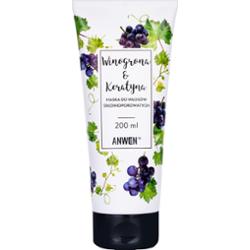 Anwen Winogrona i Keratyna odżywcza maska włosy średnioporowate 200ml