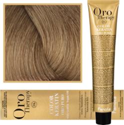 Fanola Oro Therapy Color Keratin Oro Puro profesjonalna permanentna farba do włosów 8.0 100 ml