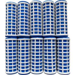 DeniCarte Wałki termiczne do włosów, termoloki, cienkie, 10szt