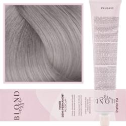 Inebrya Blondesse Toner - toner do włosów, neutralizujący żółte refleksy, 100ml DT04 | Metaliczny Jasny