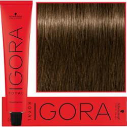 Schwarzkopf Professional Igora Royal - trwała farba do włosów o innowacyjnej formule, 60ml 5-4 | Jasny Brąz Beżowy