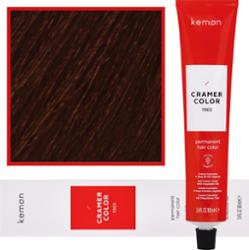 Kemon Cramer Color - kremowa farba do włosów z olejem kokosowym, 100ml 6,43 | Ciemny Miedziany Złoty Blond