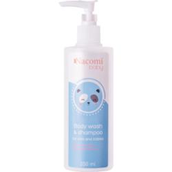 Nacomi - Baby - Body Wash & Shampoo - Emulsja do mycia dla dzieci i niemowląt  - 250 ml