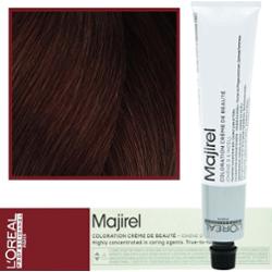 Loreal Majirel - profesjonalna farba do włosów, paleta kolorów, 50ml 4.56 Brąz Mahoniowo-Czerwony