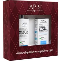 Apis Zestaw Hydro Balance – intensywnie nawilżająca pielęgnacja twarzy, 300ml+50ml