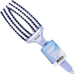 Olivia Garden Finger Brush Medium Arctic Lights - delikatna szczotka do włosów, różne kolory Polar Blue | Polarny błękit