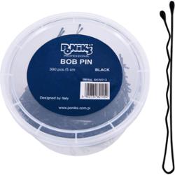 Poniks Fryzjerskie czarne wsuwki do włosów 5cm, 300szt