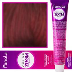 Fanola Color Zoom - krem do farbowania włosów cała paleta, 100 ml 6.6 Ciemny czerwony blond