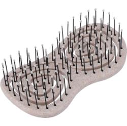 Poniks Blackomb Eco DS304 - kompaktowa szczotka do rozczesywania włosów, ekologiczna, beżowa