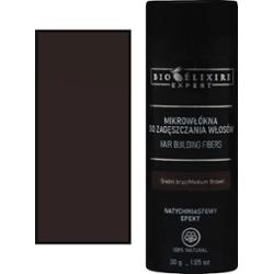 Bioelixire Mikrowłókna bawełniane do zagęszczania włosów, różne kolory, 30g Medium Brown | Średni brąz