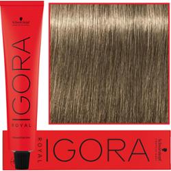 Schwarzkopf Professional Igora Royal - trwała farba do włosów o innowacyjnej formule, 60ml 8-46 | Jasny Blond Beżowo Czekoladowy