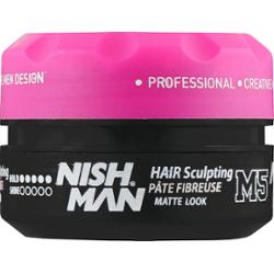 Nishman M5 Fibre Hair Paste Matte - matowa pasta do stylizacji włosów, 100ml