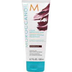 Moroccanoil Color Depositing Mask - arganowa maska koloryzująca do włosów, 200ml Bordeaux | Głęboki Karmazyn