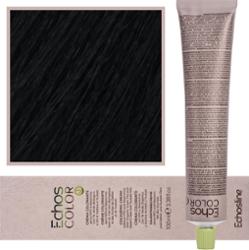 Echosline Echos Color Colouring Cream - wegańska farba do włosów, 100ml 1,0 | Czarny