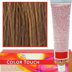 Wella Color Touch - profesjonalna farba do włosów bez amoniaku, 60 ml 7/71 Brązowo-Popielaty Średni Blond