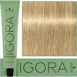 Schwarzkopf Professional Igora Zero Amm - profesjonalna farba do włosów bez amoniaku, 60ml 9-0  |  Ekstra Jasny Blond Naturalny