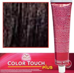 Wella Color Touch - profesjonalna farba do włosów bez amoniaku, 60 ml 44/07 Intensywny Średni Brąz Delikatnie Brązowy (Mokka)