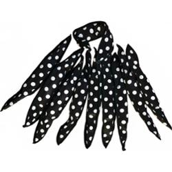 DeniCarte Wałki do włosów Motylki czarne – akcesoria do stylizacji, 10 szt.