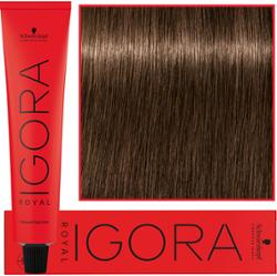 Schwarzkopf Professional Igora Royal - trwała farba do włosów o innowacyjnej formule, 60ml 5-65 | Jasny Brąz Czekoladowo Złoty