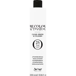 Be Hair Be Color Activator - oksydant do farb z kompleksem kawioru, keratyny i kolagenu, 1000ml Vol. 24 | 7.2%