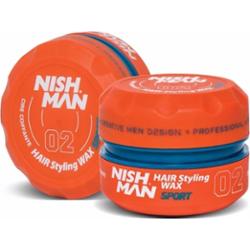 Nishman Hair Styling Wax Sport - wosk do włosów o zapachu melona, 150ml