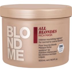 Schwarzkopf BlondMe All Blondes Rich Mask - odżywcza maska do włosów blond 500ml