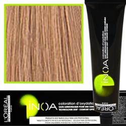 Loreal Professionnel Inoa - farba do włosów bez amoniaku z dodatkową ochroną włosa, 60ml 9.12 Bardzo Jasny Blond Popielato - Opalizujący