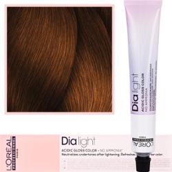 Loreal Dia Light - profesjonalna trwała farba do włosów, 50ml 5.4 Jasny Brąz Miedziany