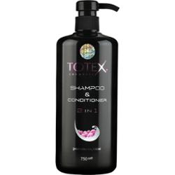 Totex 2in1 All Hair - szampon i odżywka do włosów, 750ml