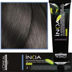 Loreal Professionnel Inoa - farba do włosów bez amoniaku z dodatkową ochroną włosa, 60ml 7.11 Intensywny Popielaty Blond