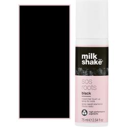 Milk Shake SOS Roots - koloryzujący spray na odrosty, różne kolory, 75ml Black | Czarny