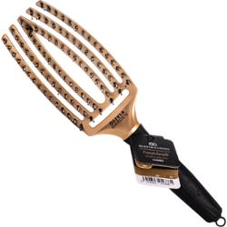 Olivia Garden Finger Brush Combo Medium, szczotka z włosiem dzika do rozczesywania, różne kolory Gold Aurelia | Złoto Czarna