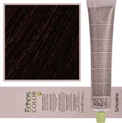 Echosline Echos Color Colouring Cream - wegańska farba do włosów, 100ml 5,72 | Ciepły Brązowy Jasny Kasztan