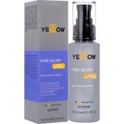 Alfaparf YELLOW Pure Silver - serum z fioletowym pigmentem do włosów blond, 100ml