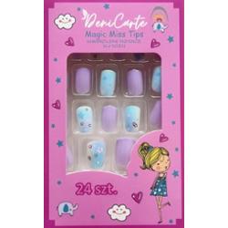 Deni Carte Tipsy Kids - tipsy przyklejane dla dzieci, różne wzory Gwiazdki | Niebiesko-Fioletowe