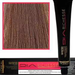 Loreal Dia Richesse - farba do włosów bez amoniaku, 50ml 6.01 Ciemny Blond Naturalny Popielaty