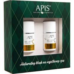 Apis ZESTAW RE-VIT C – kompleksowa pielęgnacja twarzy z witaminą C i retinolem, 50ml+50ml