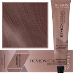 Revlon Revlonissimo Colorsmetique High Coverage - profesjonalna farba do siwych włosów, 60ml HC 6,25 | Ciemny Opalizujący Mahoniowy Blond