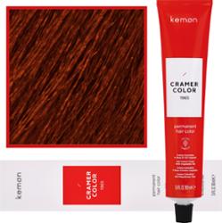 Kemon Cramer Color - kremowa farba do włosów z olejem kokosowym, 100ml 6,44 | Ciemny Głęboki Miedziany Blond
